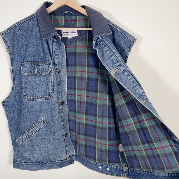 NORTHWOODS | VINTAGE MEN'S JEANS VEST - Picture 9 of 13